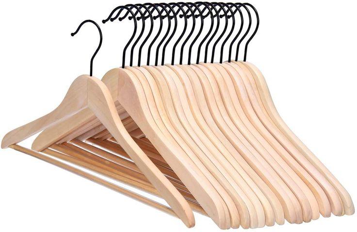Wooden flat hanger
